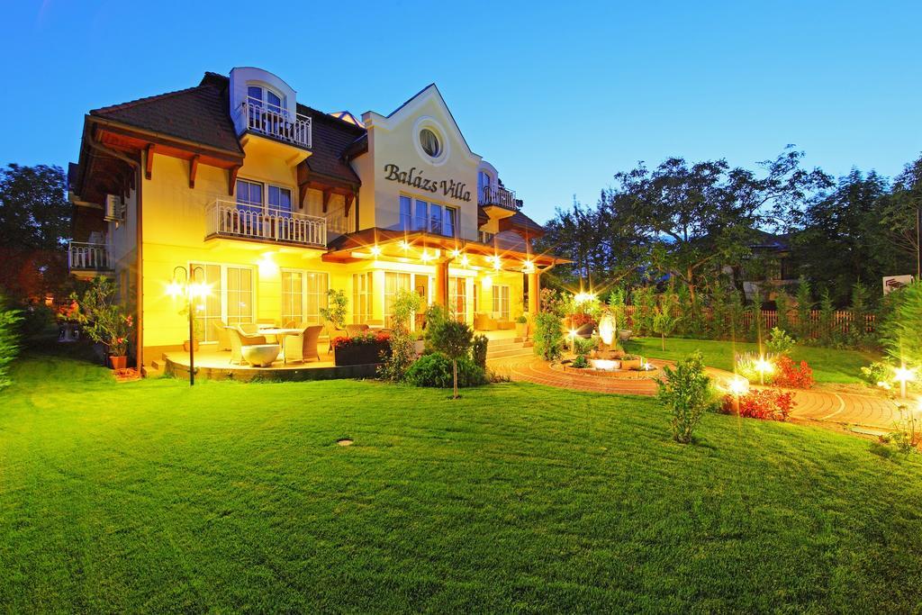 Balazs Villa Balatonfured Bagian luar foto